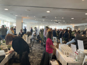 Business was booming at the trade exhibition (Image: Karen Smith)