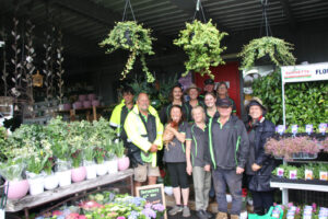 Retail staff at Burnetts on Barney, Kiama NSW (Image: Karen Smith)