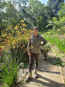 Jasmine in her element (Image: Patrick Regnault, Interactive Landscapes)