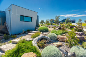 A good design and plant selection provides habitat for wildlife