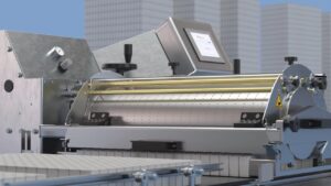 Dutch firm Flier now offers an improved drum seeder with dibbler that is fitted with UV light to disinfect potting materials and seeds