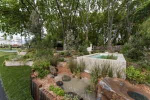 “Saltbush” by Phillip Withers and Fiona Brockhoff (Image: Melbourne International Flower & Garden Show)